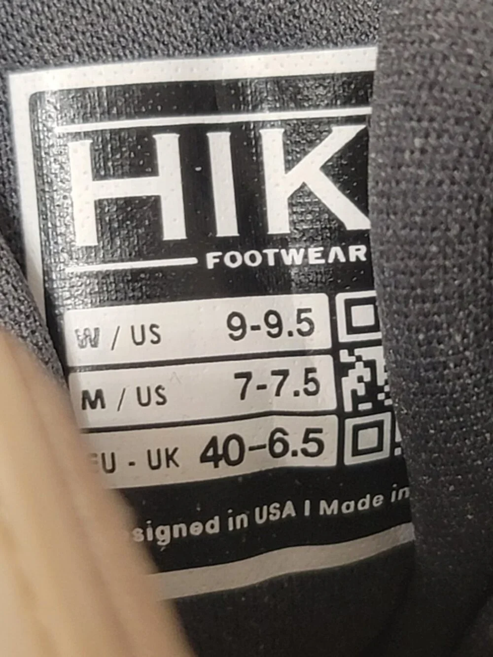 Hike Footwear HF Stride Shoes Beige US 9.5 Women's Athletic Sneakers NWT New